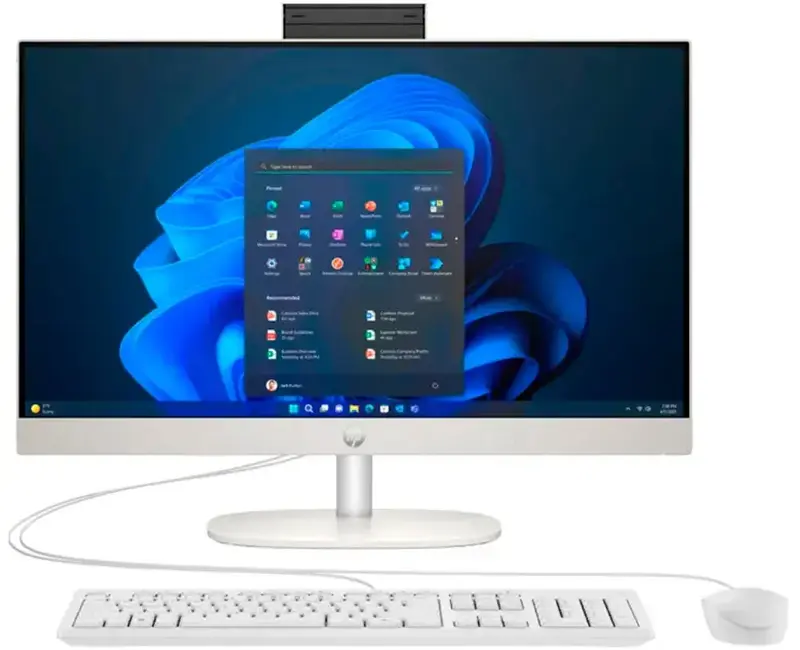 Моноблок HP 240-G10 White (8T2Z7ES) - фото - №0