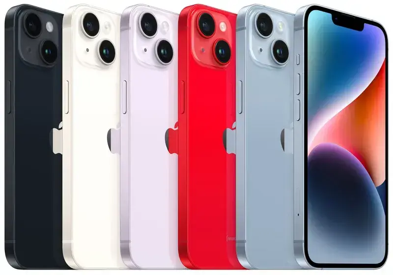 Б/В Apple iPhone 14 256Gb Blue E-sim (Це Ідеал) - фото - №5