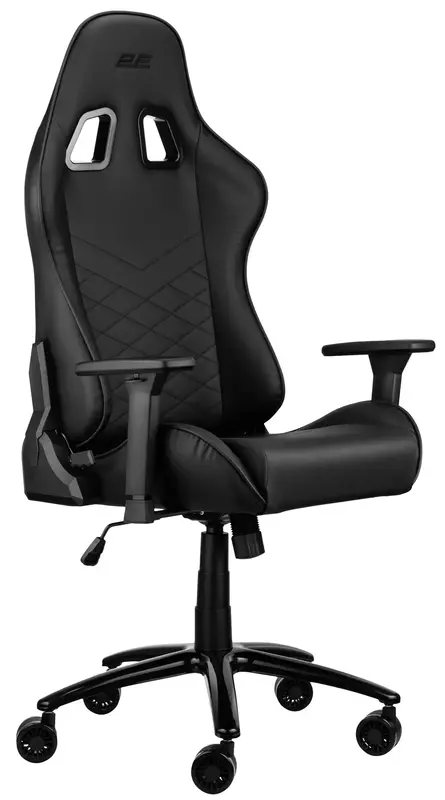 Ігрове крісло 2E Gaming Bushido II (Black/Black) 2E-GC-BUS-BK - фото - №2