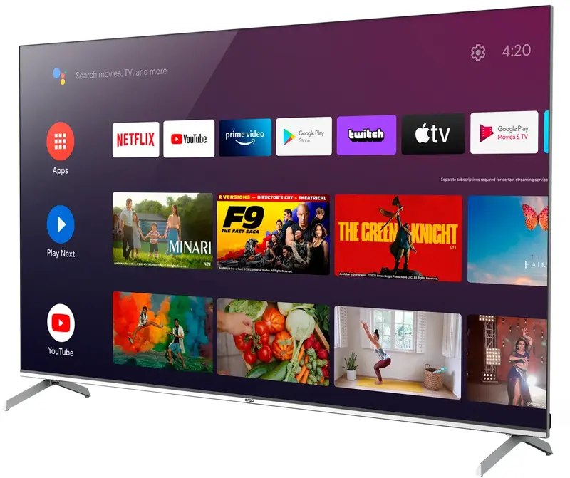 Телевізор Ergo 65" QLED 4K (65GUS8555) - фото - №3