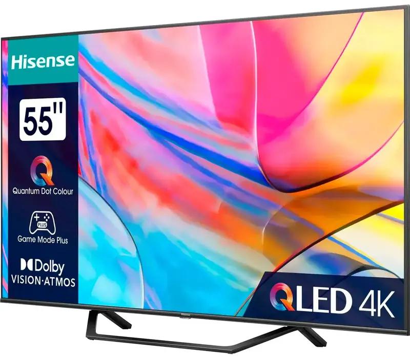 Телевізор Hisense 55" QLED 4K (55A7KQ) - фото - №2