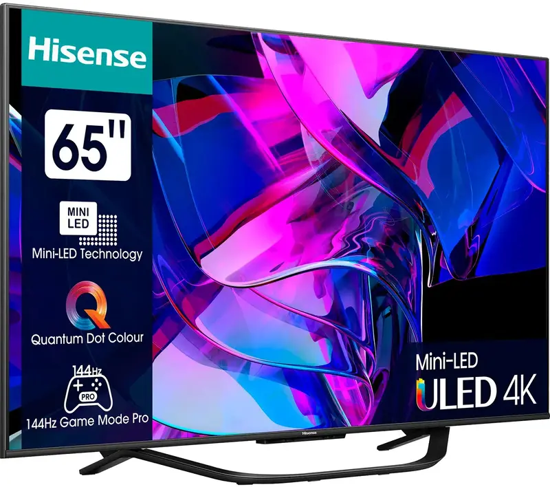 Телевізор Hisense 65" QLED 4K (65U7KQ) - фото - №1