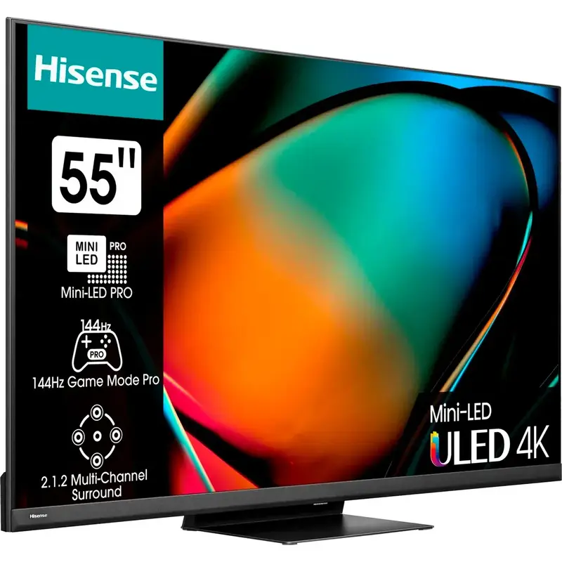 Телевізор Hisense 55" QLED 4K (55U8KQ) - фото - №1