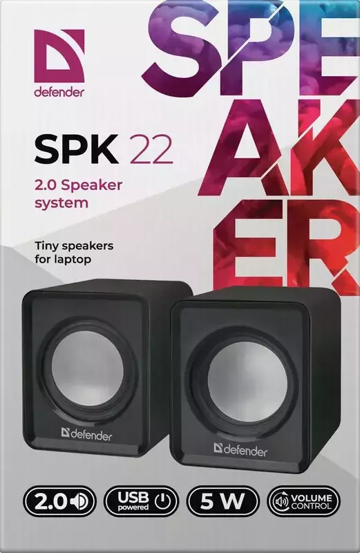 Акустика Defender SPK 22 (Black) 65503 - фото - №2
