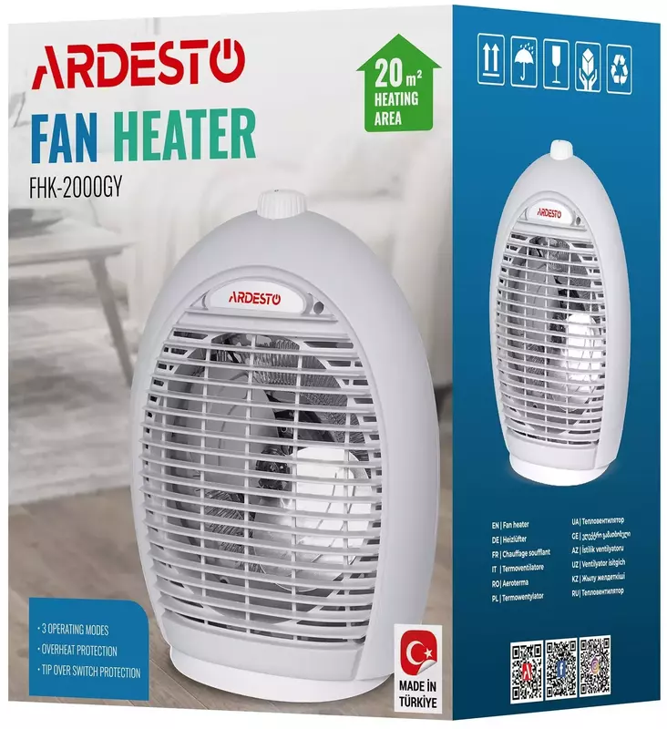 Тепловентилятор ARDESTO FHK-2000GY - фото - №6
