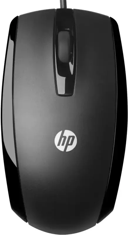 Миша HP X500 дротова (Black) E5E76AA - фото - №0