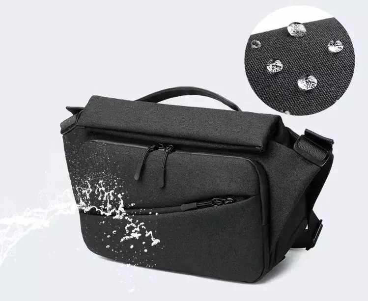Сумка на пояс Ozuko 9349 BLACK - фото - №1
