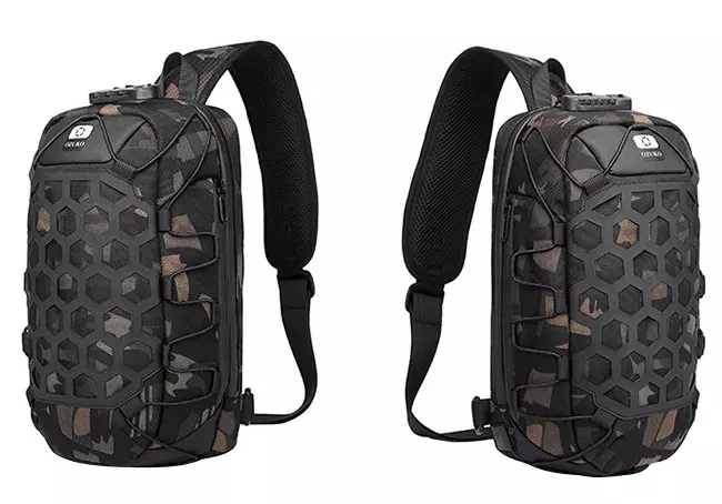Сумка слінг Ozuko 9358 CAMO - фото - №1