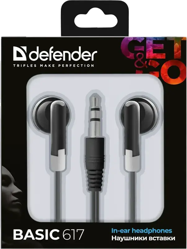 Навушники Defender Basic 617 (Black) 63617 - фото - №4