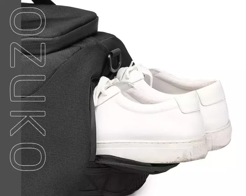 Сумка для подорожей Ozuko 9651 BLACK - фото - №4