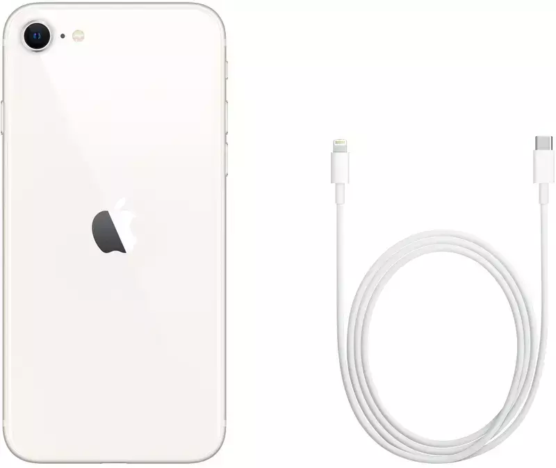 Apple iPhone SE 2022 64GB Starlight (MMXG3HU/A) - фото - №4