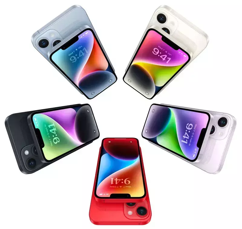 Apple iPhone 14 Plus 256GB Starlight (MQ553) - фото - №4