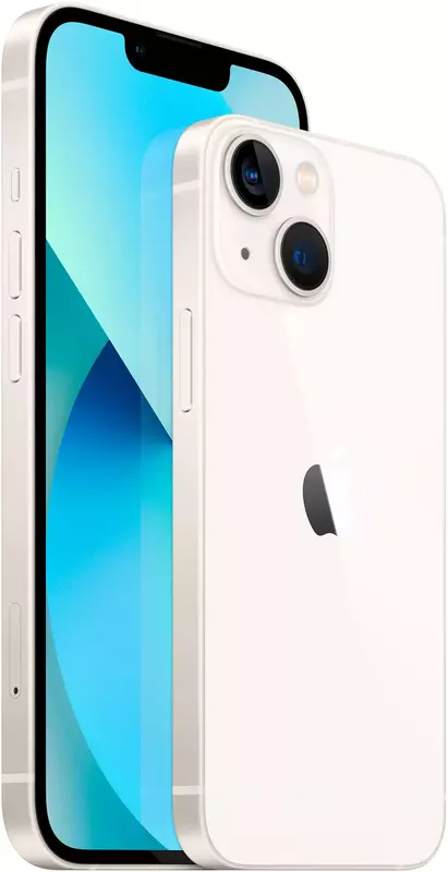 Apple iPhone 13 128GB Starlight (MLPG3) - фото - №2