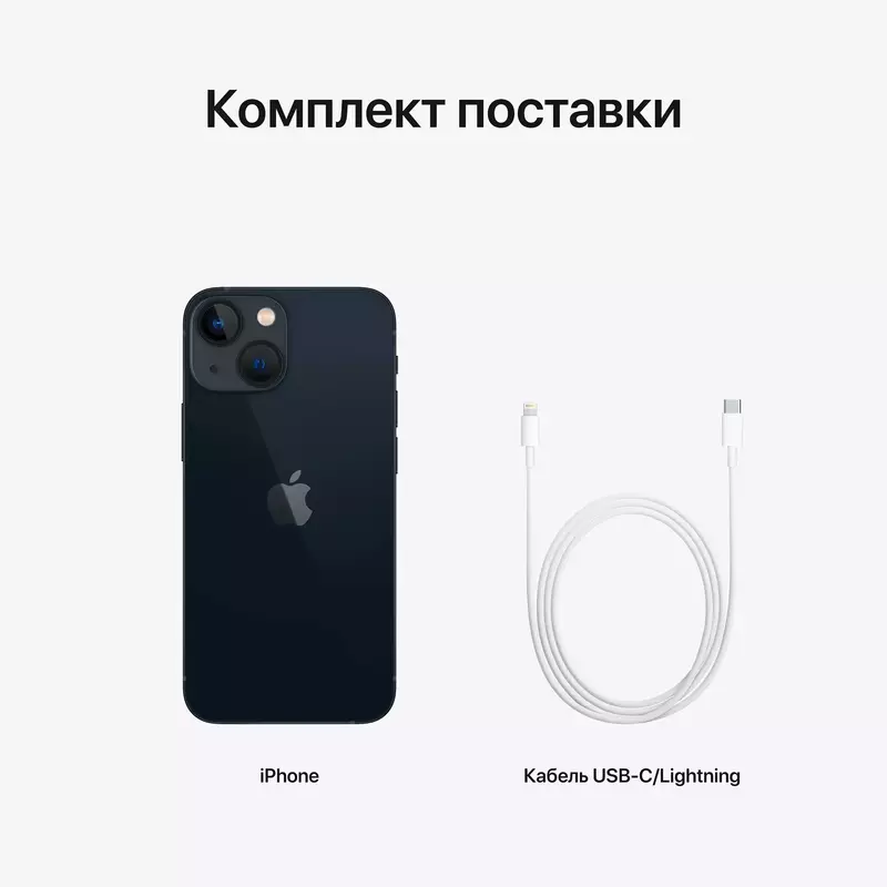 Apple iPhone 13 Mini 512GB Midnight (MLKA3) - фото - №8