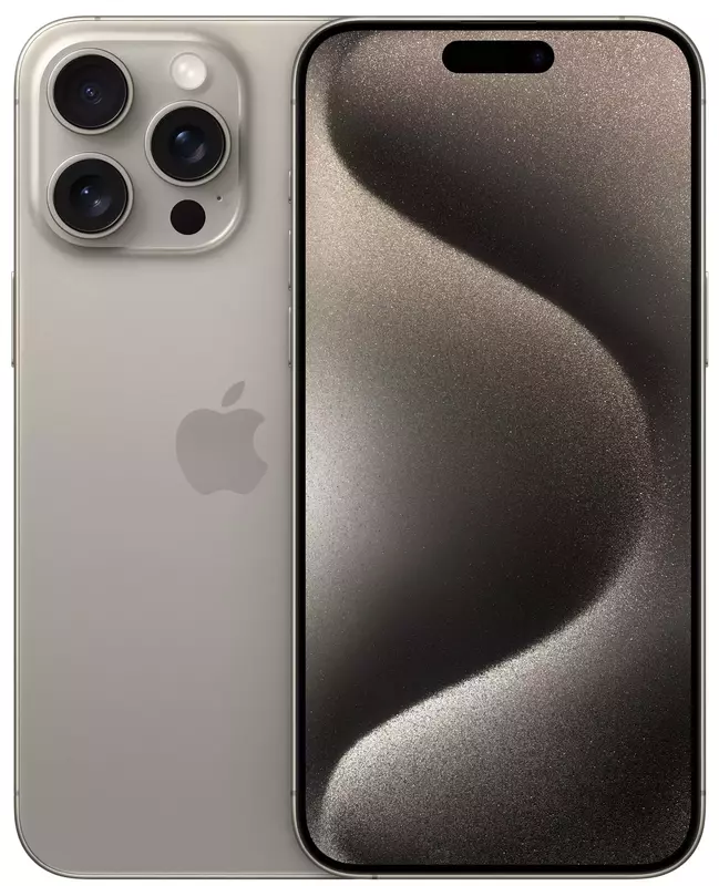 Apple iPhone 15 Pro Max 1TB Natural Titanium (MU7J3) - фото - №0