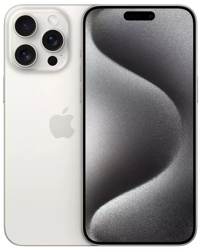 Apple iPhone 15 Pro Max 256GB White Titanium (MU783) - фото - №0