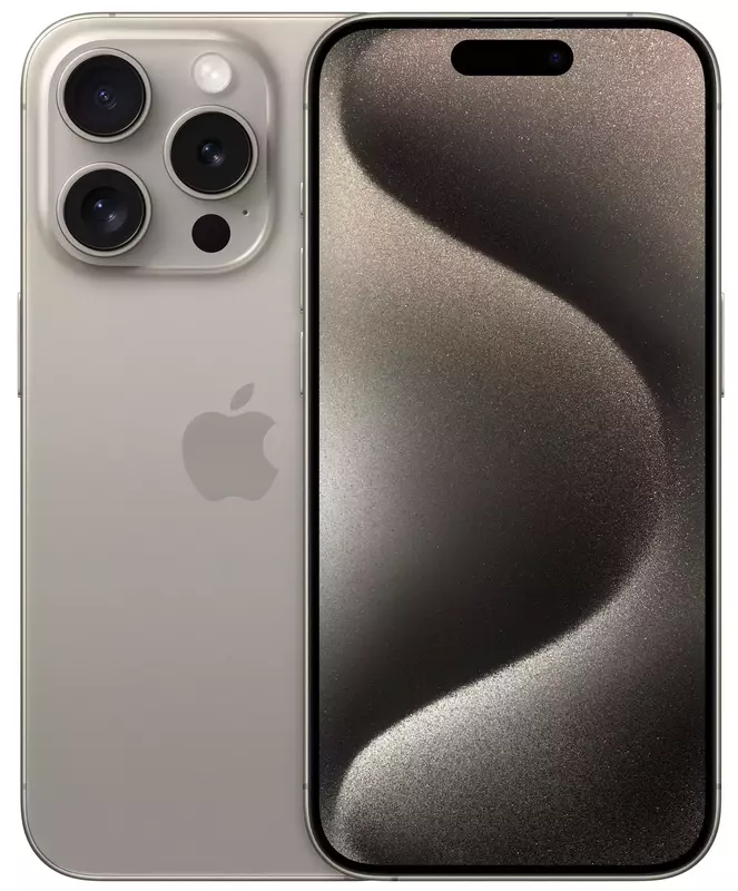 Apple iPhone 15 Pro 1TB Natural Titanium (MTVF3) - фото - №0
