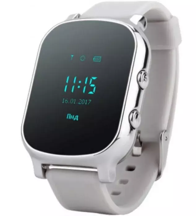 Смарт-годинник GOGPS K20 (Chrome) К20ХМ - фото - №1