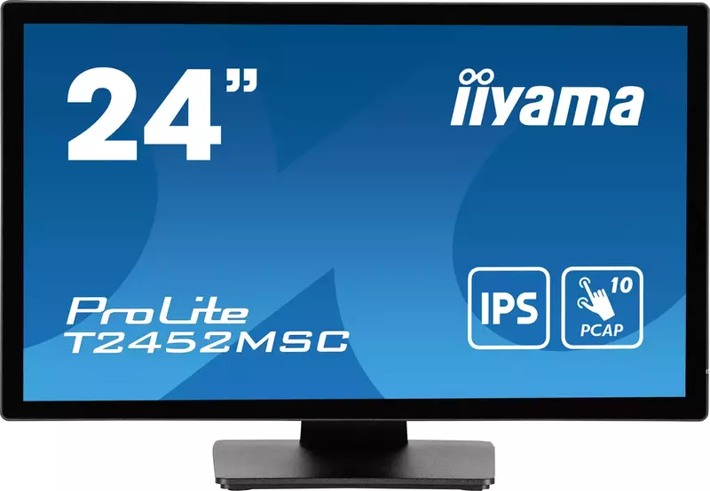 Монитор 23.8" Iiyama T2452MSC-B1 - фото - №0