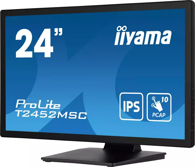 Монитор 23.8" Iiyama T2452MSC-B1 - фото - №2