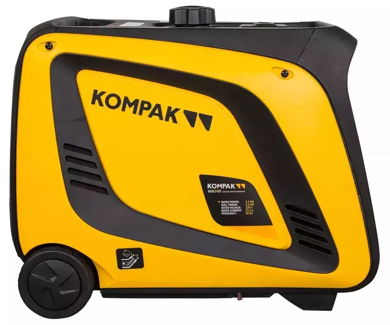 Генератор KOMPAK бензиновий KGG39EI - фото - №3