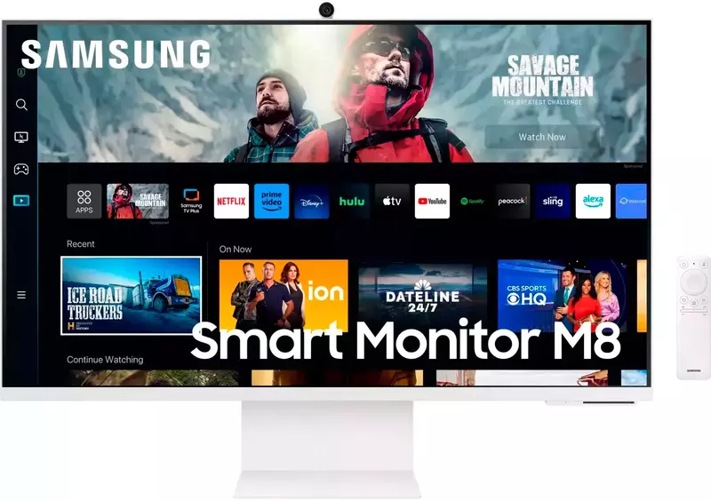 Монитор Samsung 32" LS32CM801UIXUA - фото - №1