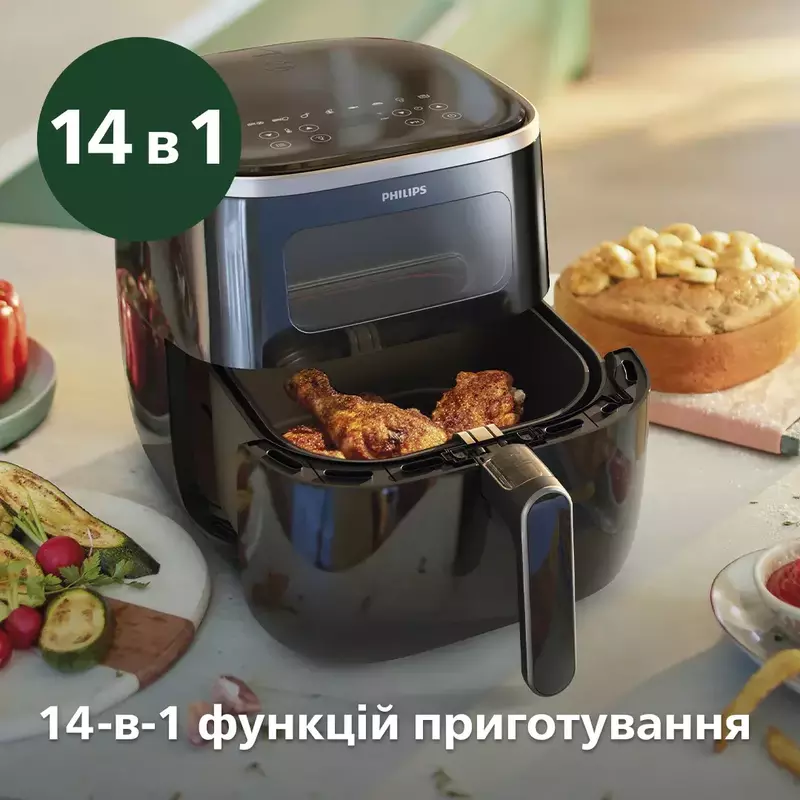 Мультипіч (аерофритюрниця) Philips HD9257/80 - фото - №2