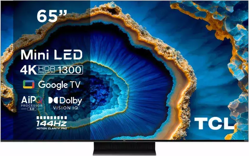 Телевізор TCL 65" Mini LED 4K UHD Smart TV (65C805) - фото - №0