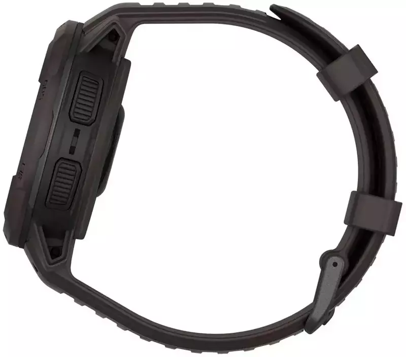 Смарт-часы GARMIN INSTINCT CROSSOVER SOLAR GRAPHITE - фото - №2