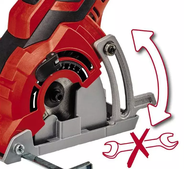 Пила дискова Einhell TC-CS 89, 89мм, 600Вт - фото - №2