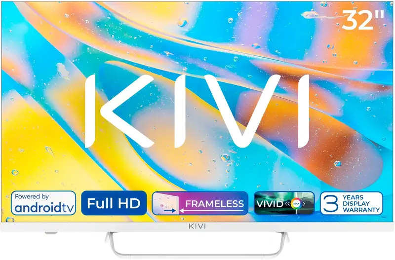 Телевізор Kivi 32" FHD (32F760QW) - фото - №1