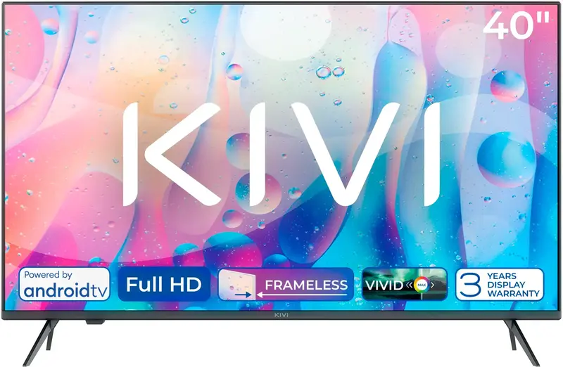 Телевізор Kivi 40" FHD (40F760QB) - фото - №1