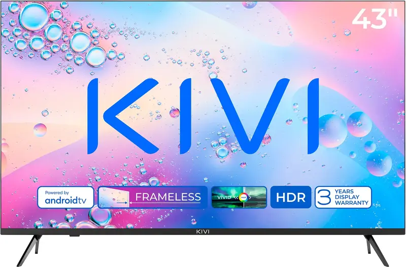 Телевізор Kivi 43" UHD (43U760QB) - фото - №2
