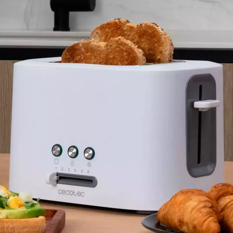 Тостер CECOTEC Toast&Taste 9000 Double White - фото - №3