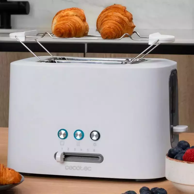 Тостер CECOTEC Toast&Taste 9000 Double White - фото - №4