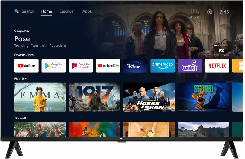 Телевізор TCL 32" HD (32S5400A) - фото - №3