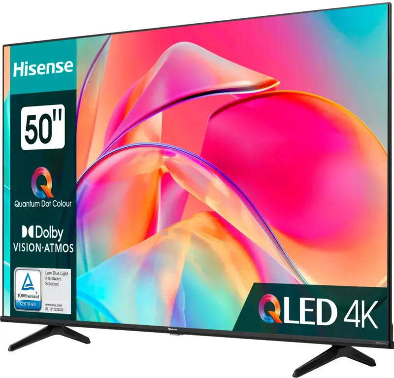 Телевизор Hisense 50" QLED 4K (50E7KQ) - фото - №1