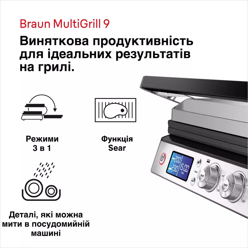 Електрогриль BRAUN CG 9043 - фото - №6