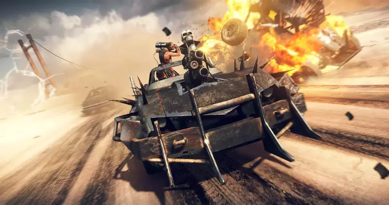 Диск Mad Max (Blu-ray) для PS4 - фото - №1