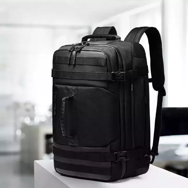 Рюкзак Ozuko 9242L BLACK - фото - №4