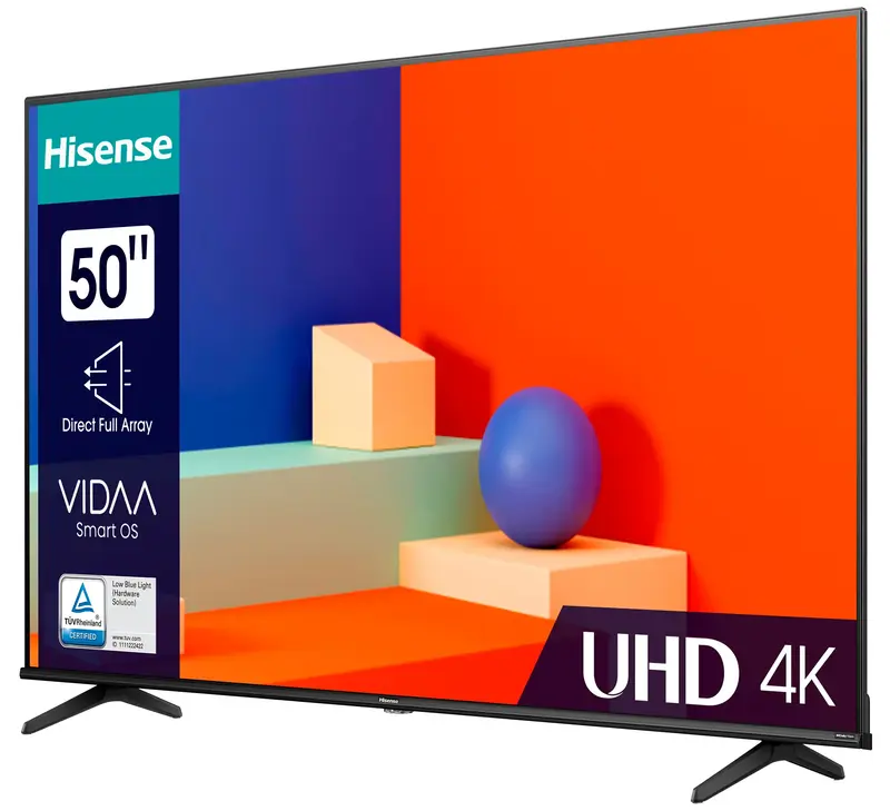 Телевізор Hisense 50" 4K (50A6K) - фото - №1