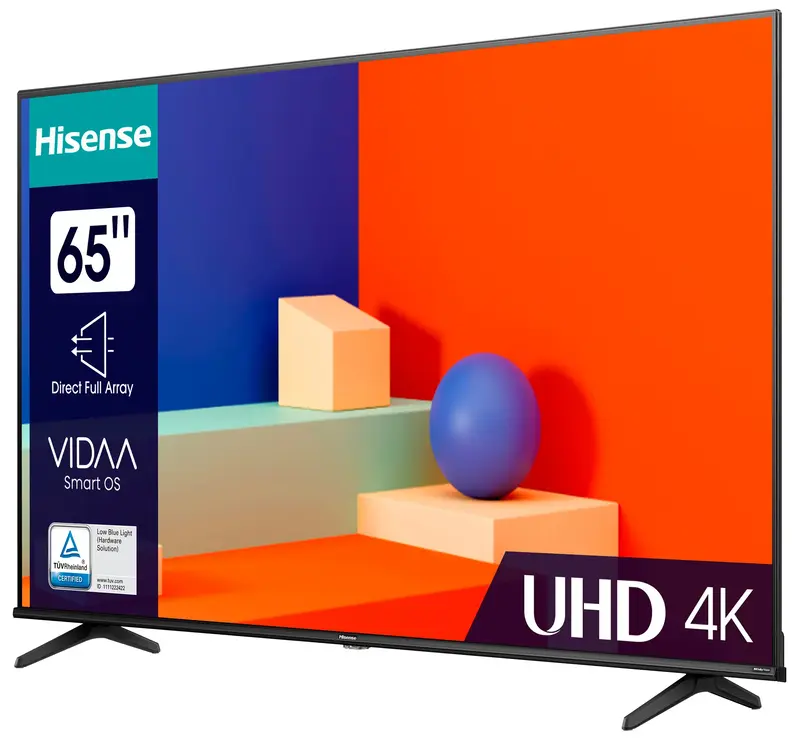 Телевізор Hisense 65" 4K (65A6K) - фото - №2