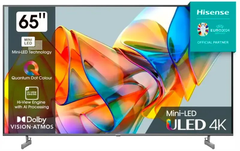 Телевізор Hisense 65" 4K (65U6KQ) - фото - №0