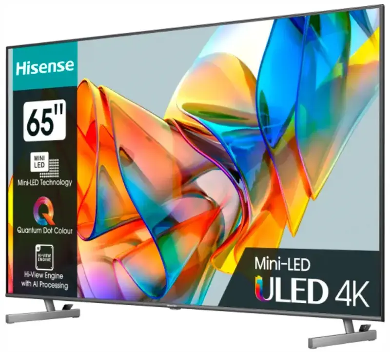Телевізор Hisense 65" 4K (65U6KQ) - фото - №1