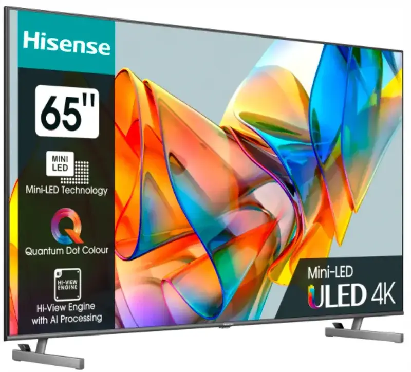 Телевізор Hisense 65" 4K (65U6KQ) - фото - №2