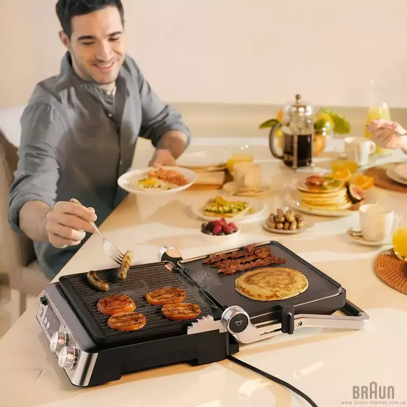 Електрогриль BRAUN CG 7040 - фото - №4