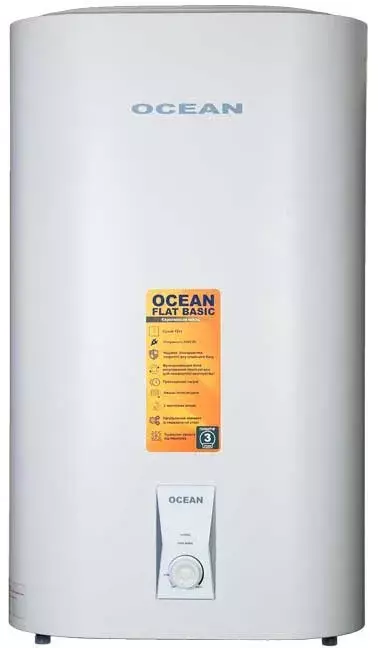 Водонагрівач OCEAN FLAT RZB100M, ET+DT BASIC 100л - фото - №0