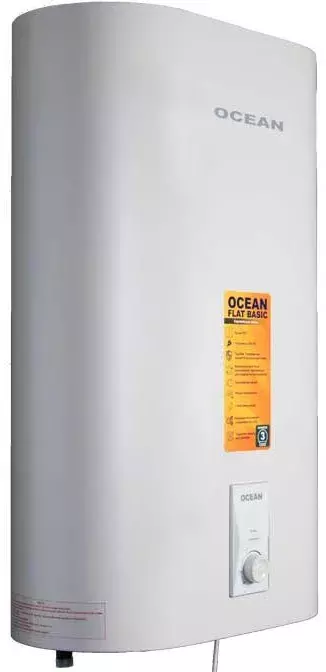 Водонагрівач OCEAN FLAT RZB100M, ET+DT BASIC 100л - фото - №1