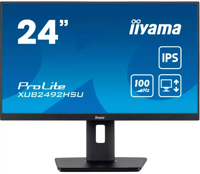 Монітор 23.8" Iiyama XUB2492HSU-B6 - фото - №0