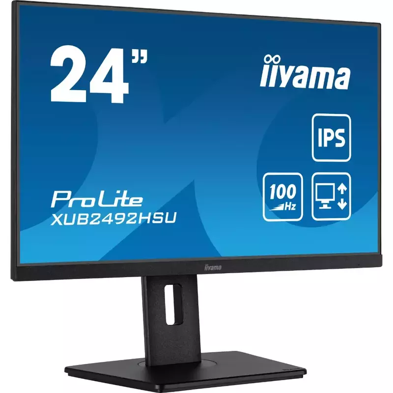 Монітор 23.8" Iiyama XUB2492HSU-B6 - фото - №2